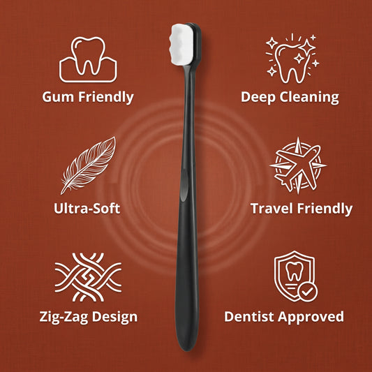 Ultra Soft Bristles Nano Toothbrush with Travel Case