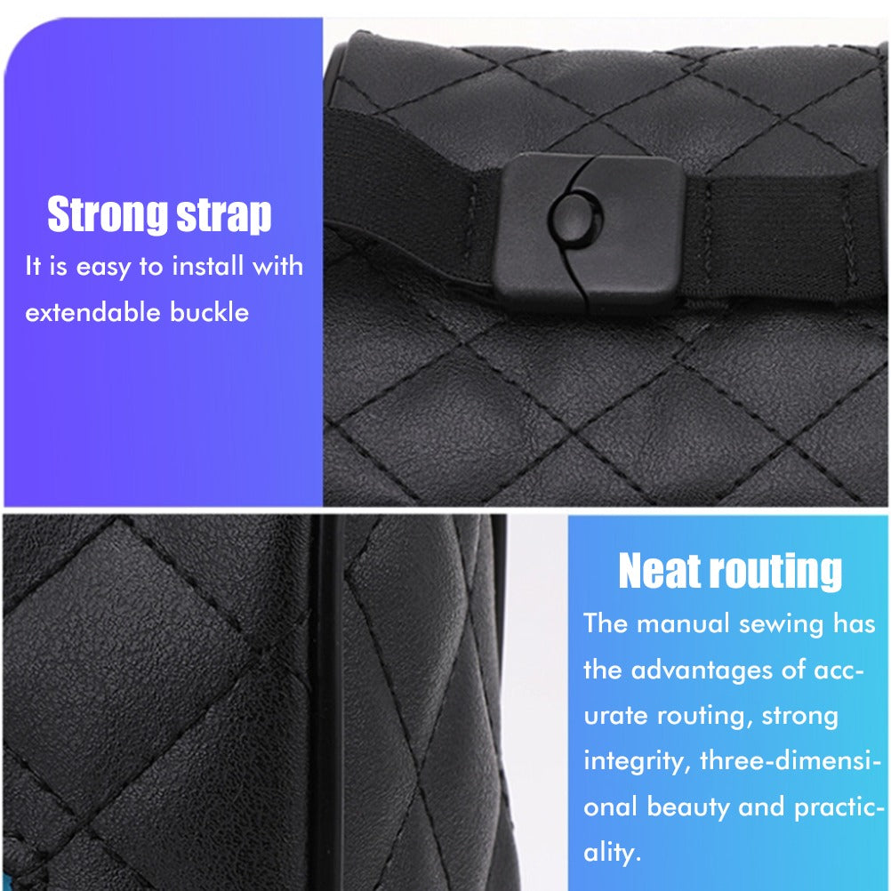 Leather Car Tissue Holder – Secure Fit & Easy Access