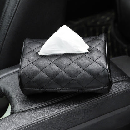 Leather Car Tissue Holder – Secure Fit & Easy Access