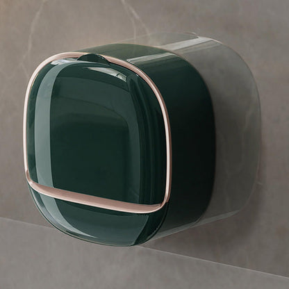 Wall-Mounted Soap Holder with Drain Tray | Kitchen & Bathroom