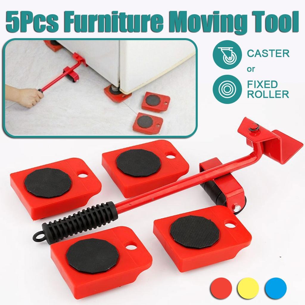 Furniture Transport Lifter Tool Set | Heavy Furniture Mover | Roller & Lifter Hand Tools