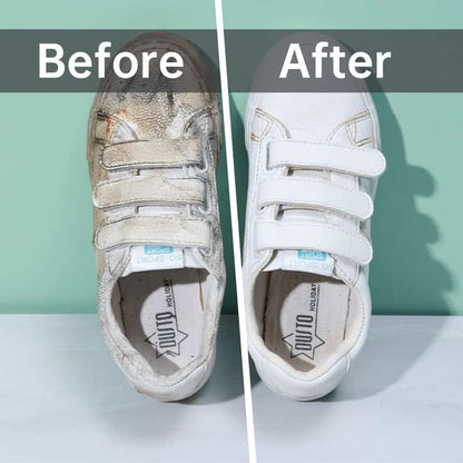 Shoe Wipes | 80 Pcs Instant Cleaner | Quick Dirt & Stain Removal