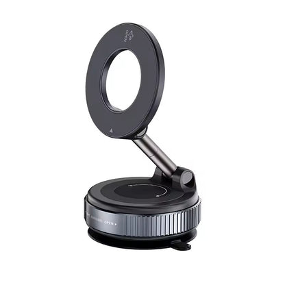 Magnetic 360° Car Phone Holder – Strong Suction & Adjustable Viewing