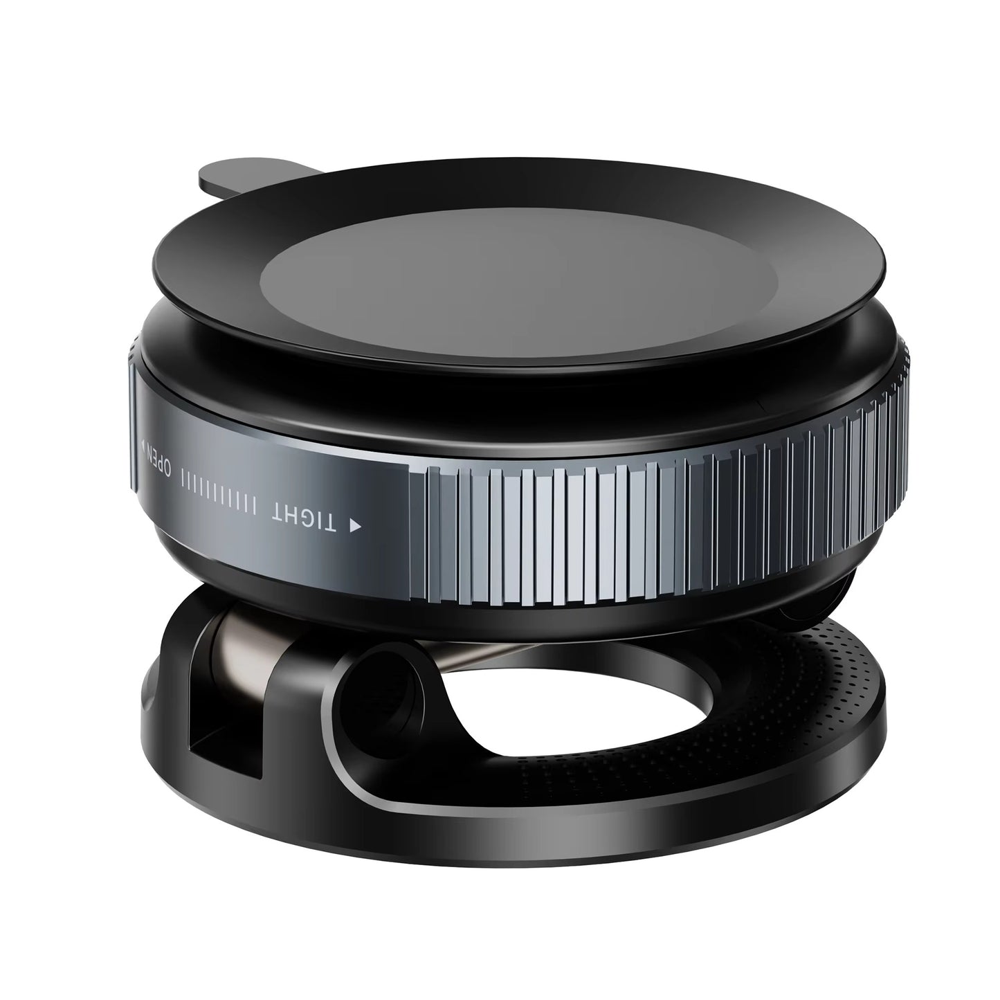 Magnetic 360° Car Phone Holder – Strong Suction & Adjustable Viewing
